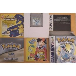 Pokemon: Silver Game Boy Color GBC Complete In Box CIB AUTHENTIC NoSave wManuals